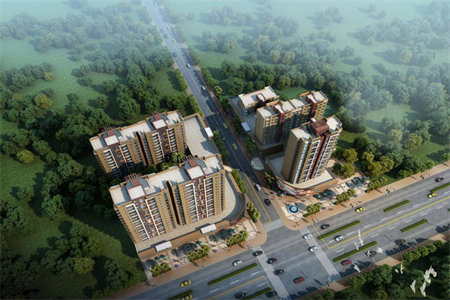 御景苑3室2厅1卫出售带阳光房家具分期低费用